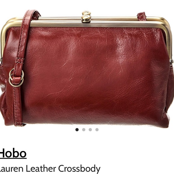 Henna Leather Shoulder Bag - Picture 1 of 7